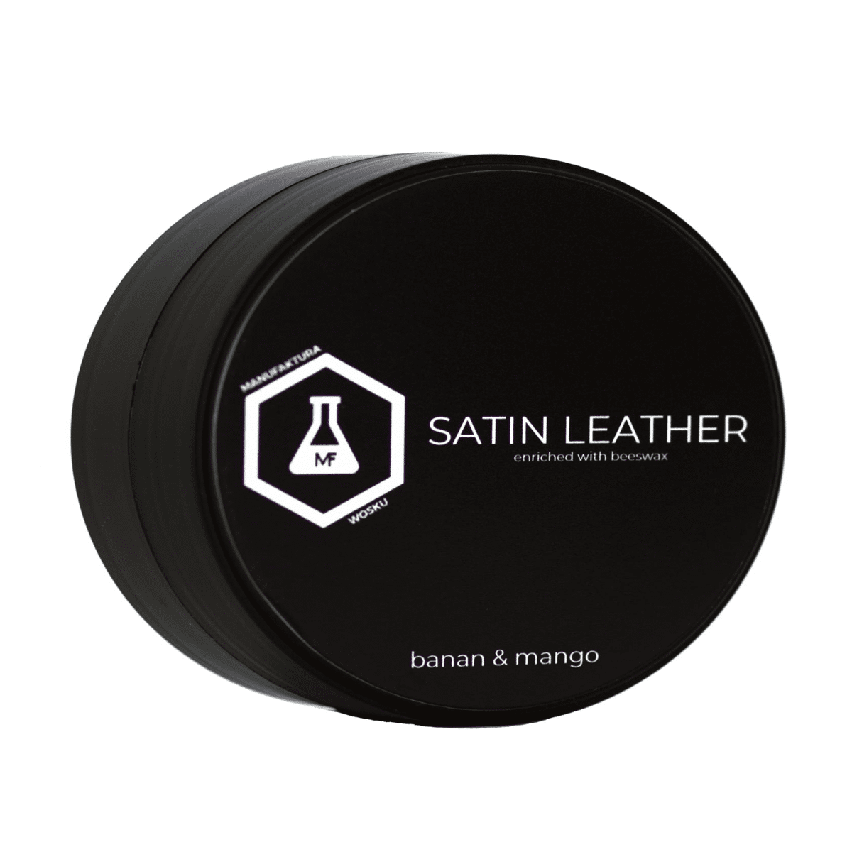 MANUFAKTURA WOSKU Satin Leather Banan & Mango 200ml Wosk do Impregnacji Tapicerki Skórzanej