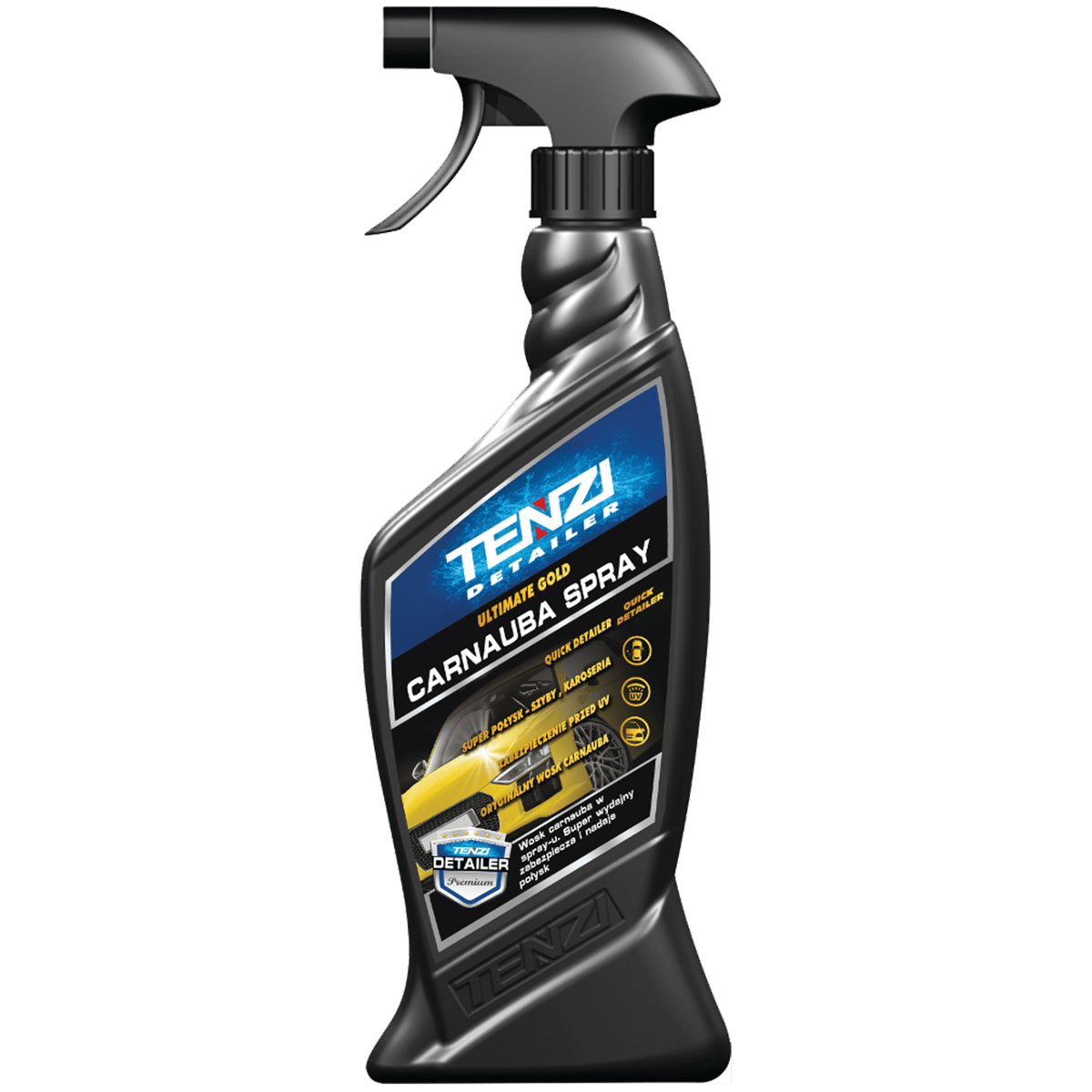 TENZI DETAILER Carnauba Spray 600ml Spray z Hydrofobowym Zabezpieczeniem z Dodatkiem Wosku Carnauba