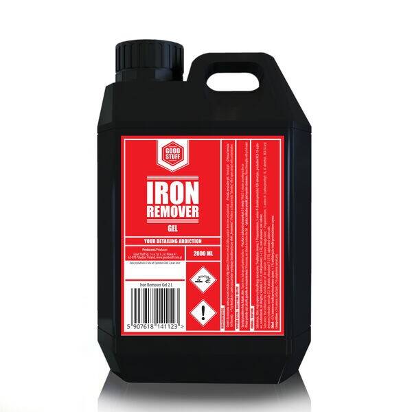GOOD STUFF Iron Remover Gel 2l Preparat do Usuwania Zanieczyszczeń Metalicznych