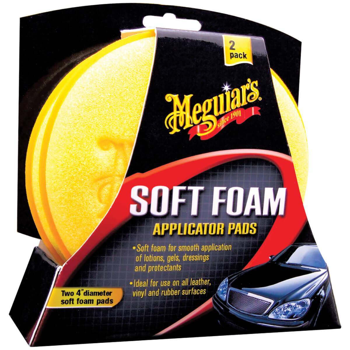 Meguiars Soft Foam Applicator Pad (2-pack)