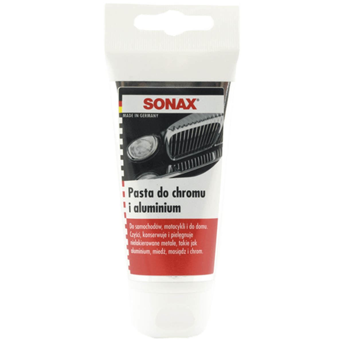 SONAX Pasta do Chromu i Aluminium 75ml Środek Polerski