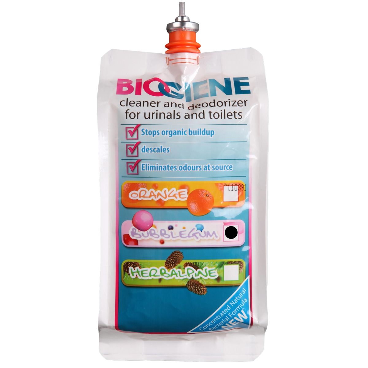 HYGIENE VISION Biogiene Bubblegum 600ml Zapachowy Środek Czyszczący Wkład