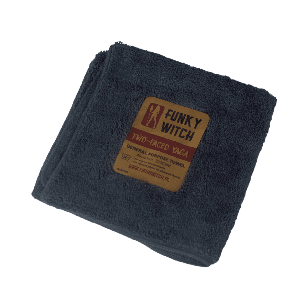 FUNKY WITCH Two Faced Yaga General Purpose Towel 40x40cm Ręcznik z Mikrofibry 320g/m²