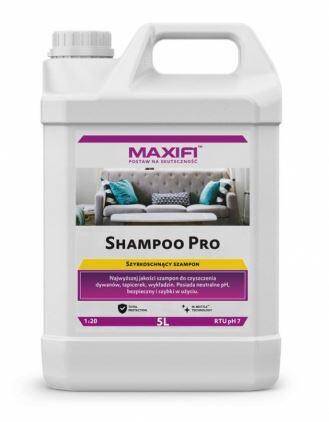 MAXIFI Shampoo Pro 5l Szampon do Dywanów Wykładzin i Tapicerek