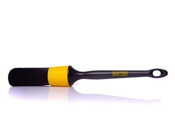 WORK STUFF Detailing Brush Black Stiff 40mm Pędzelek Detailngowy do Mycia Felg Komory Silnika oraz Wnęk Drzwi (Zdjęcie 1)