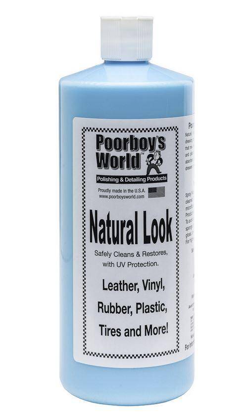 POORBOY'S WORLD Natural Look 946ml Środek do Pielęgnacji Plastików Winyli i Gum