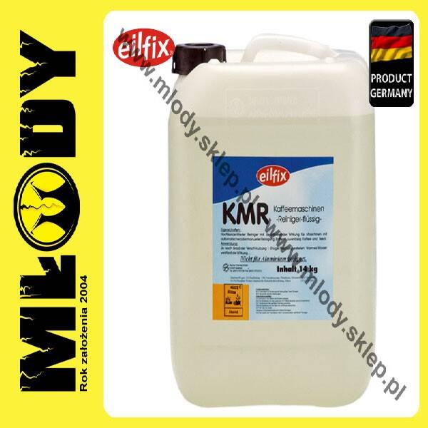 EILFIX Kmr Flussig 10l (14kg) Płyn Zasadowy do Czyszczenia Ekspresów do Kawy