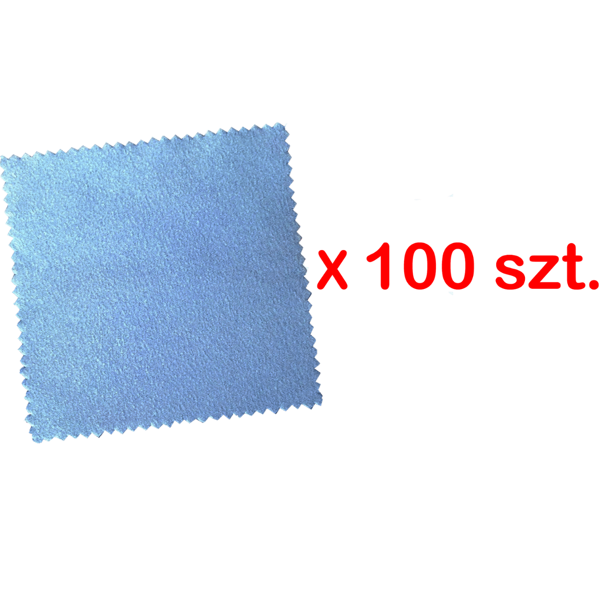 Microsuede 10x10cm 205g Granatowa 100szt