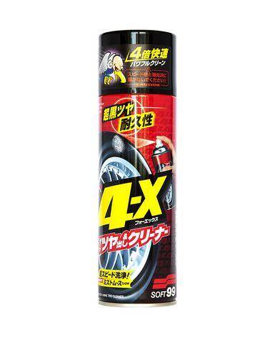 SOFT99 4-X Tire Cleaner 470ml Dressing do Opon