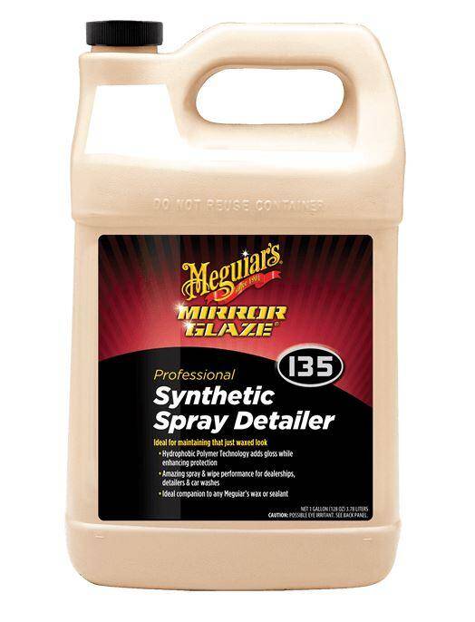 Meguiars 135 Synthetic Spray Detailer 3,78l Środek do Usuwania Lekkich Zabrudzeń i Poprawy Połysku