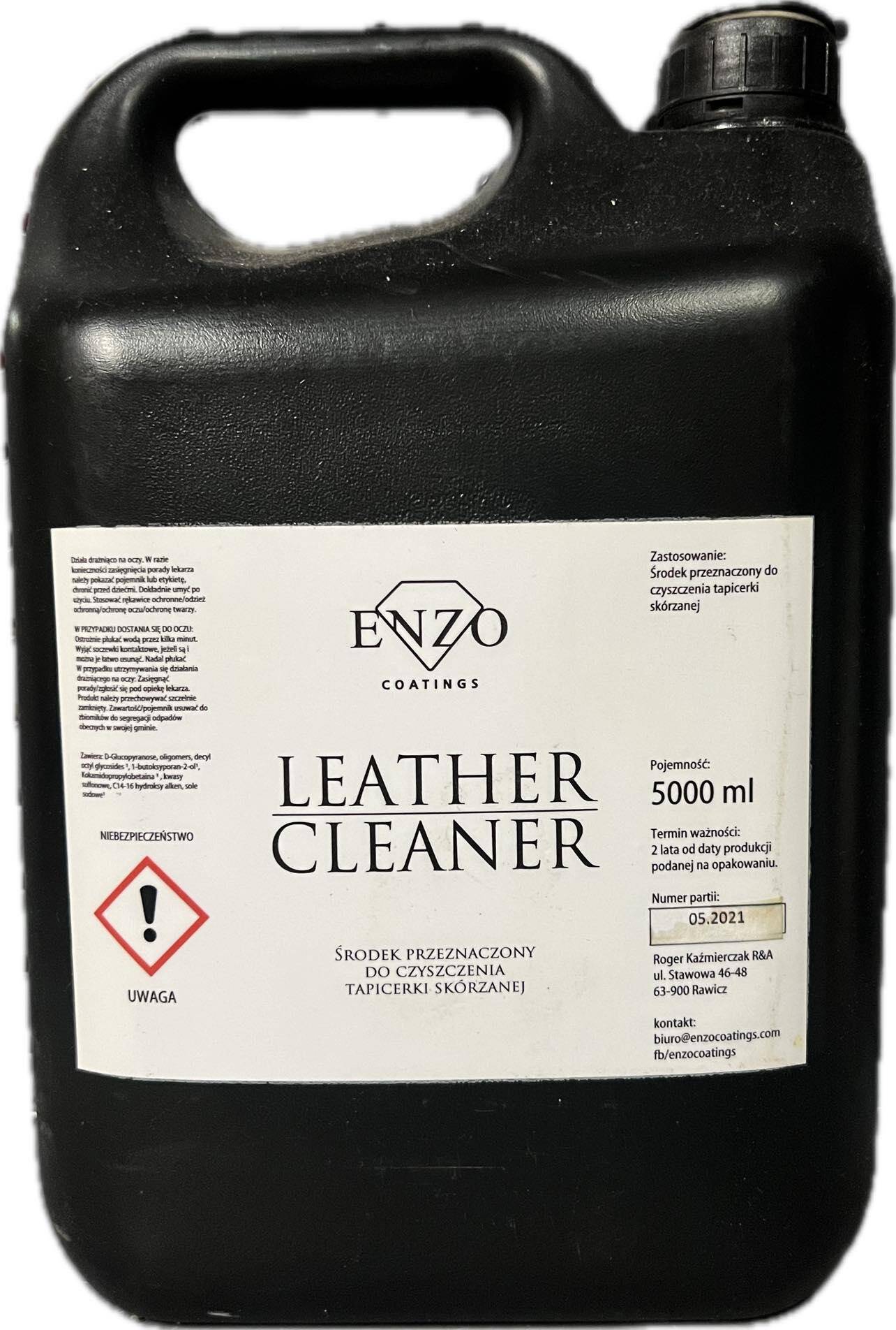 ENZO Coatings Leather Cleaner 5l