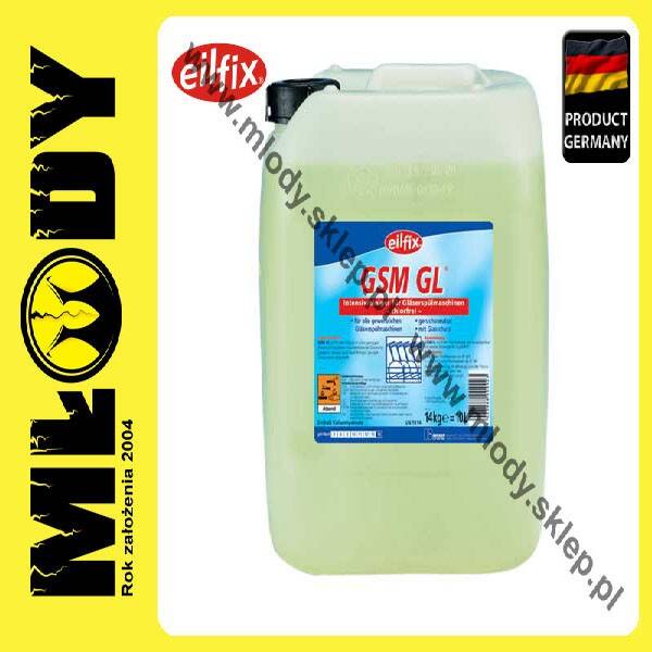 EILFIX Spulan Gsm GL 30kg Płyn Myjący bez Chloru do Zmywarek Gastronomicznych