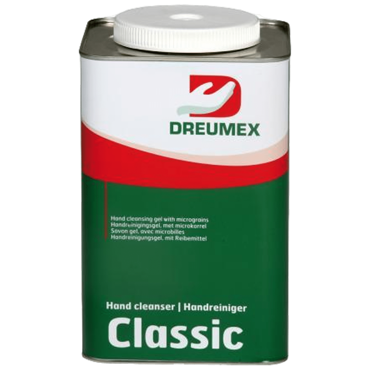 DREUMEX Classic Red 4,5l Czerwony Żel do Mycia Średnio Zabrudzonych Rąk