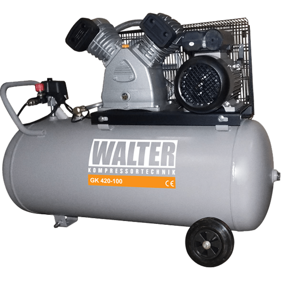 WALTER GK 420-2,2/100A Sprężarka Tłokowa Żeliwna pod Napięcie 230V