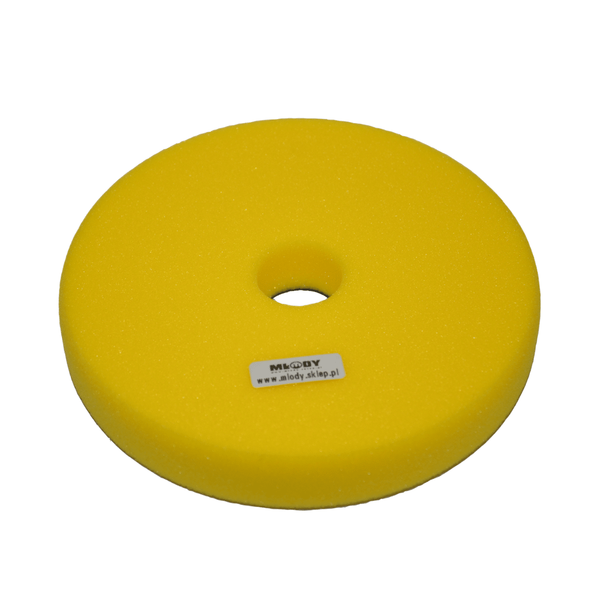 NAT Gąbka Polerska Gładka DA 135x25mm Żółta Średnia na Rzep