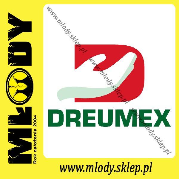 DREUMEX Plus EX (Żółty) 0,5l z Dozownikiem Cytrusowy Żel do Mycia Silnie Zabrudzonych Rąk