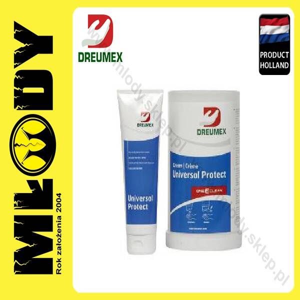 DREUMEX Universal Protect 0,25l Krem Ochronny do Stosowania przed Rozpoczęciem Pracy