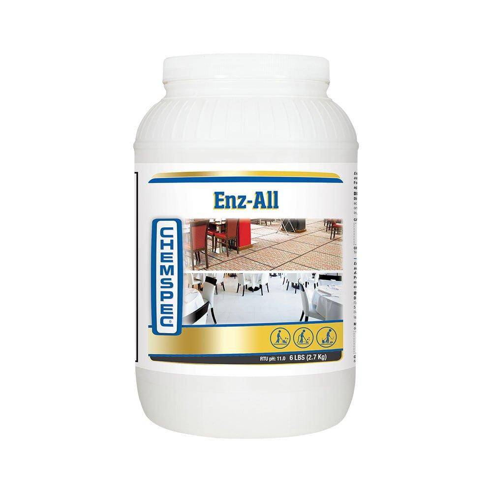 CHEMSPEC Enz-All 2,7kg Enzymatyczny Pre-Spray do Usuwania Zabrudzeń Białkowych