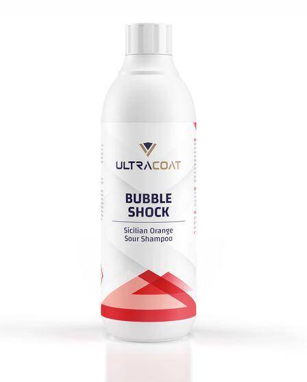 ULTRACOAT Bubble Shock 500ml Sour Shampoo Szampon Samochodowy pH Kwaśne