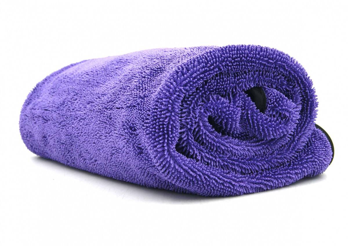 SHINY GARAGE Extreme Drying Towel 90x60cm 600g Ręcznik do Osuszania Fioletowy (Zdjęcie 2)