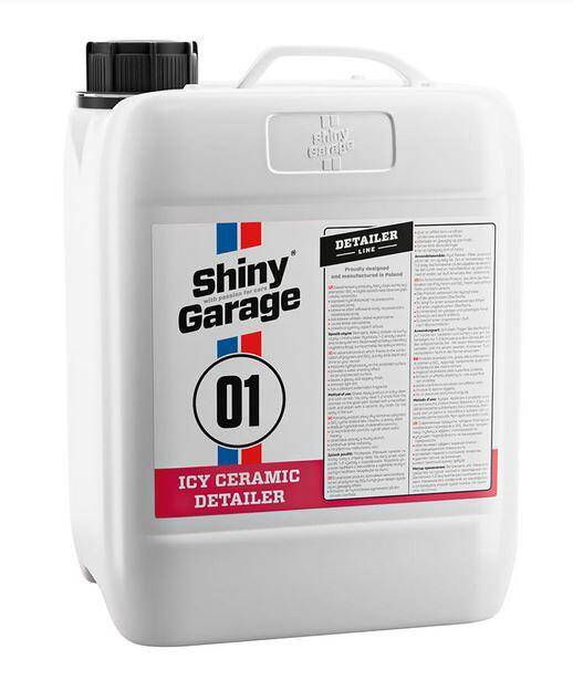 SHINY GARAGE Icy Ceramic Detailer 5l Quick Detailer do Lakieru z Dodatkiem SiO2