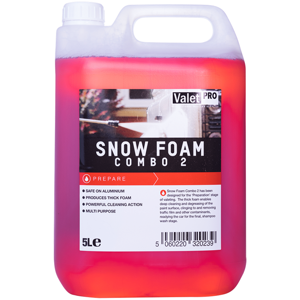 ValetPRO Snow Foam Combo2 5l Wysokiej Jakości Aktywna Piana