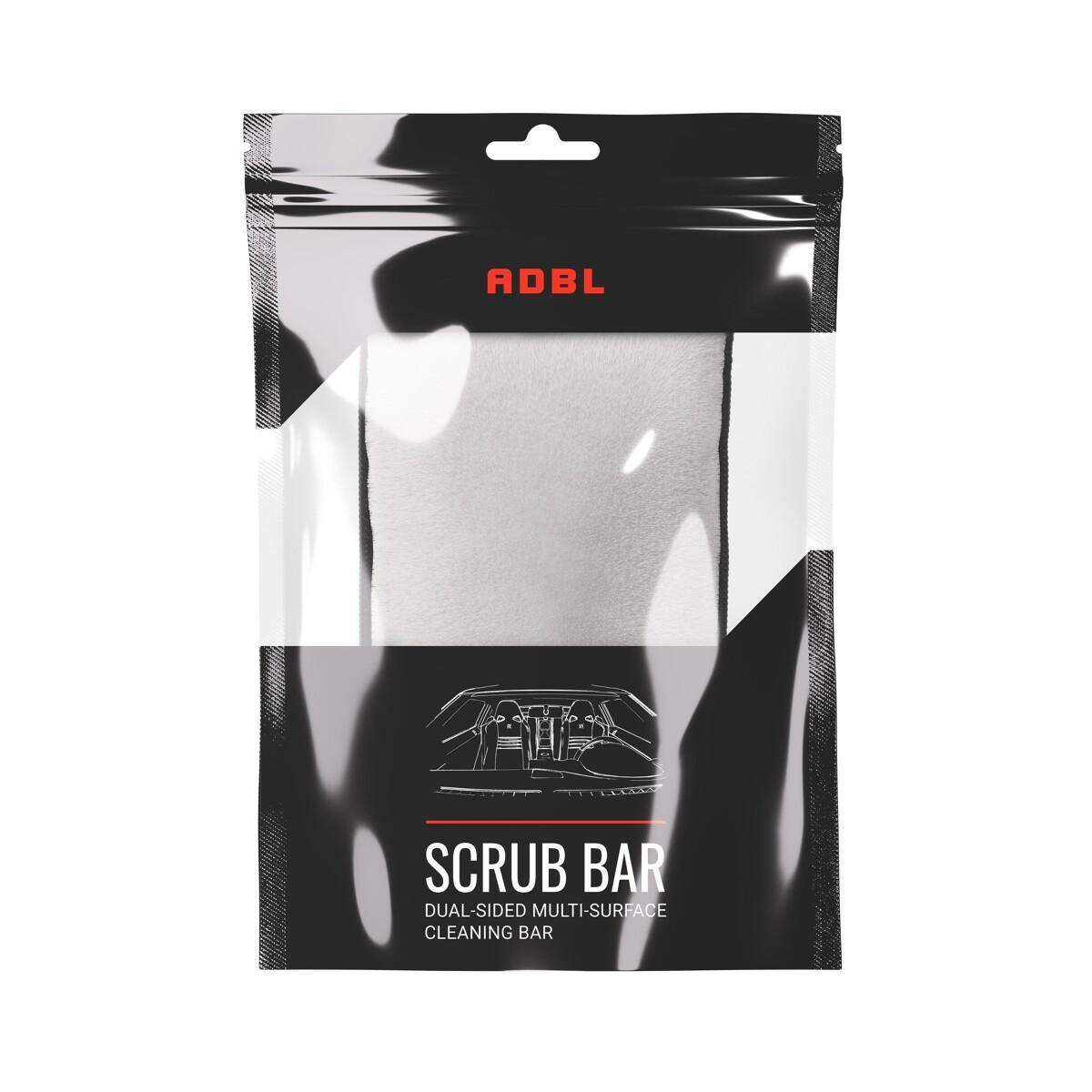 ADBL Scrub Bar Dwustronna Kostka do Czyszczenia Podsufitki Tapicerki Skóry Plastików