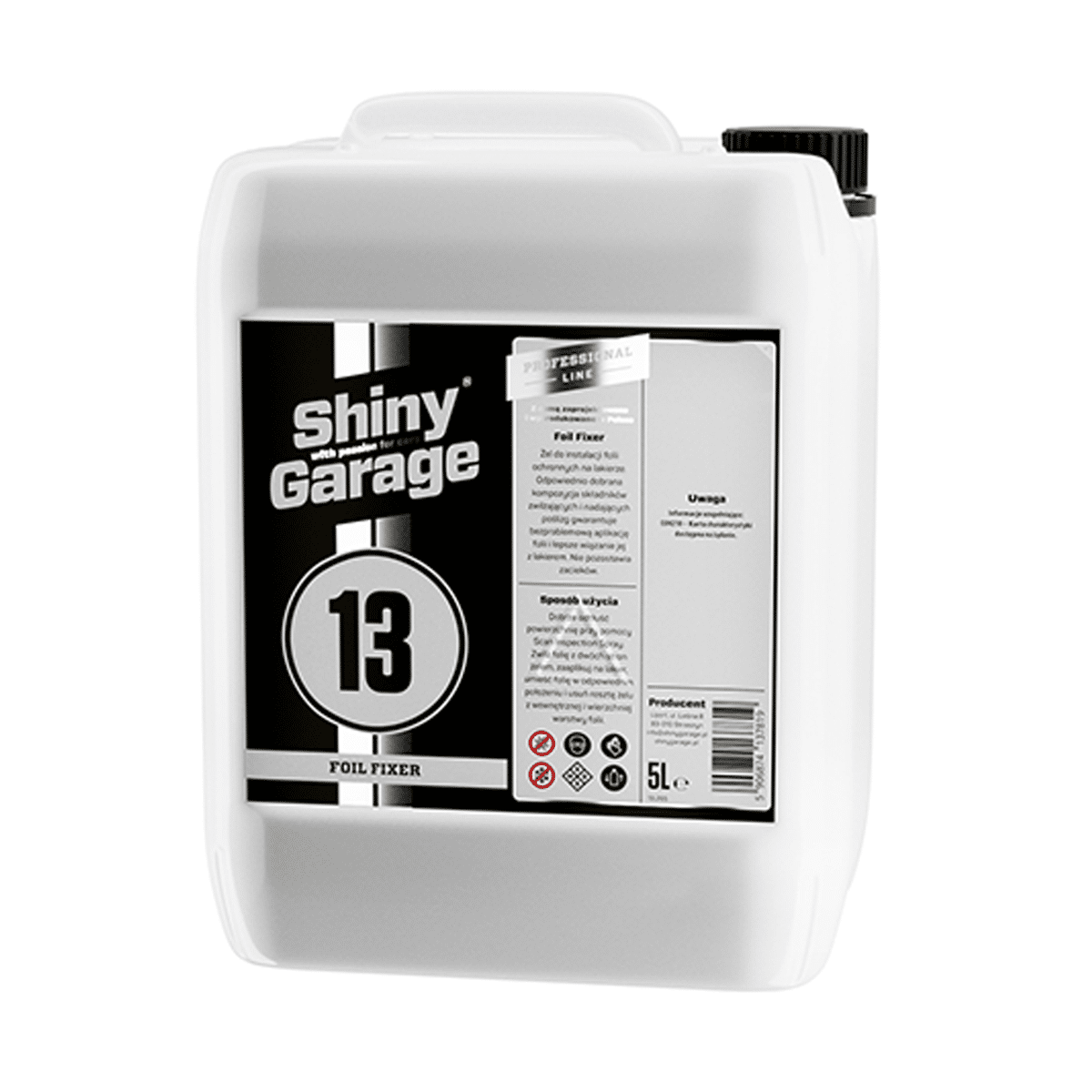 SHINY GARAGE Foil Fixer 5l Preparat do Nakładania Bezbarwnych Folii Ochronnych
