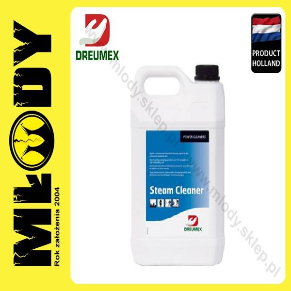 DREUMEX Steam Cleaner 5l Produkt do Usuwania Cieżkich Zabrudzeń przy Pomocy Urządzeń Ciśnieniowych