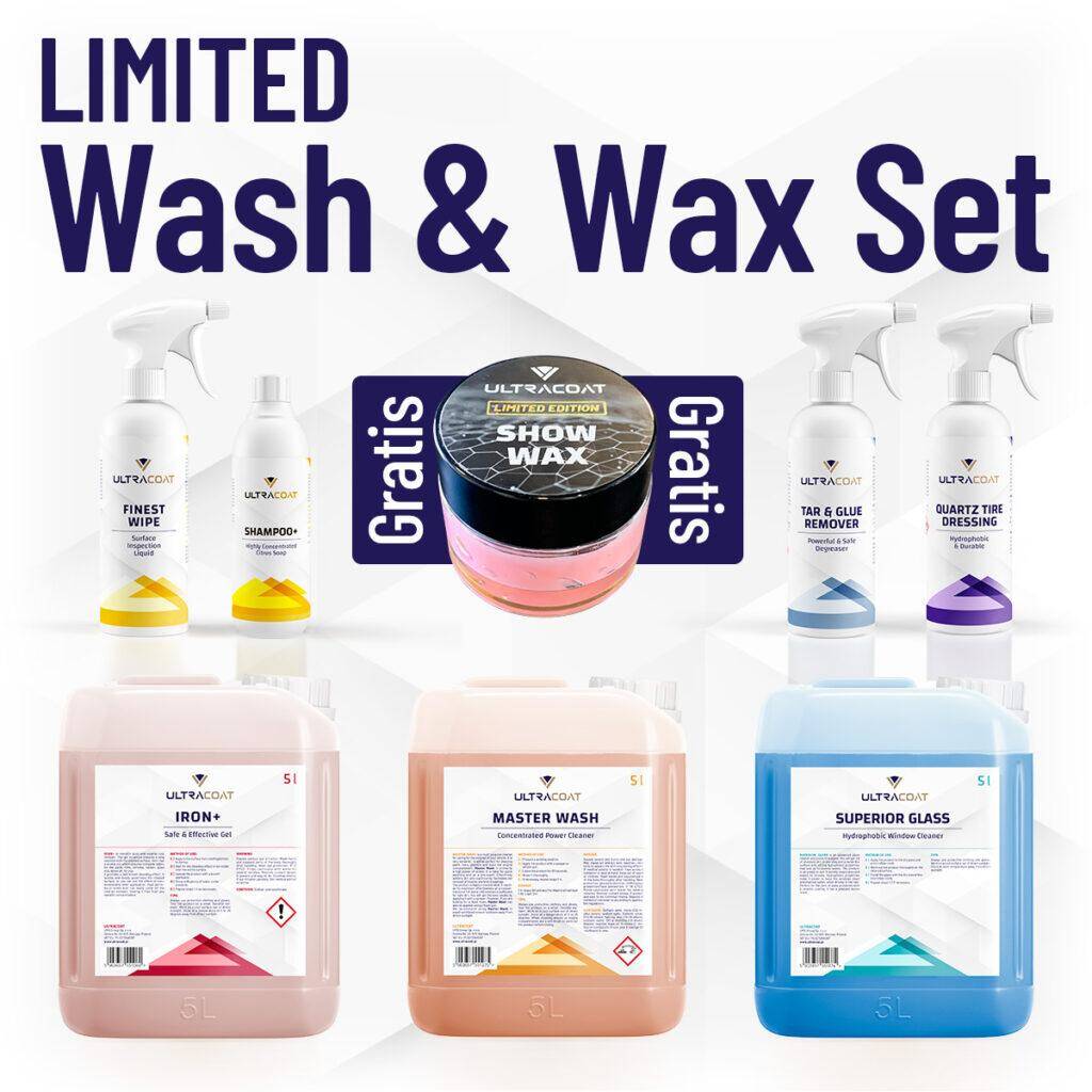 ULTRACOAT Limited Wash & Wax Set Zestaw Kosmetyków + Wosk Show Wax Limited Edition Gratis