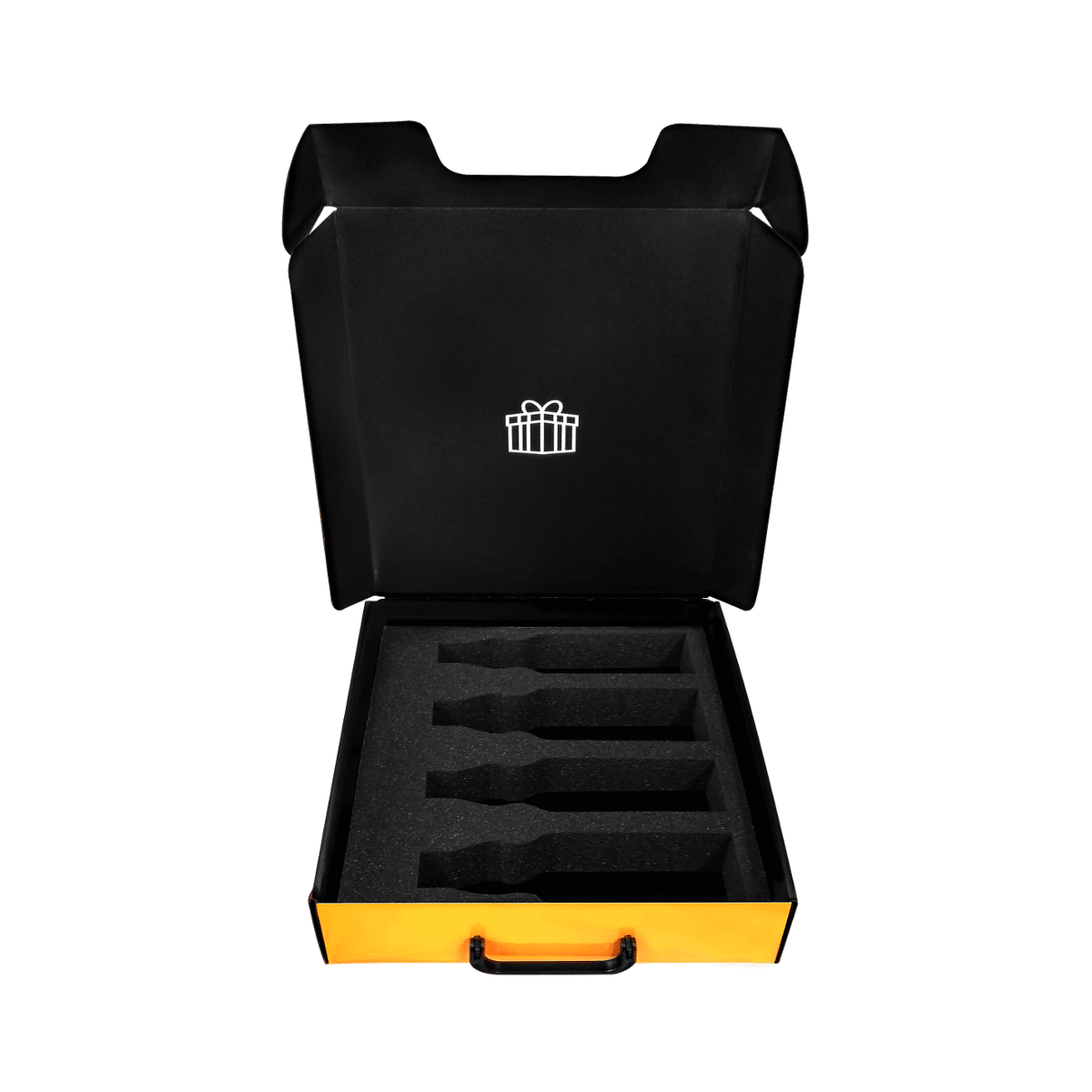 ADBL Gift Box L 32,5 x 29,8cm Pudełko Prezentowe na Cztery Butelki 500ml