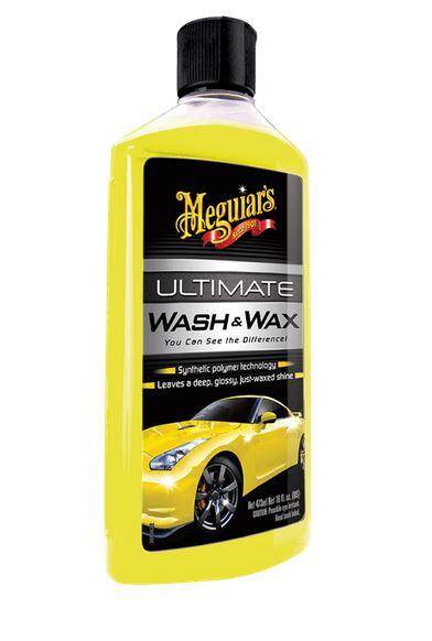Meguiars Ultimate Wash & Wax 473ml Szampon do Mycia Samochodu z Woskiem