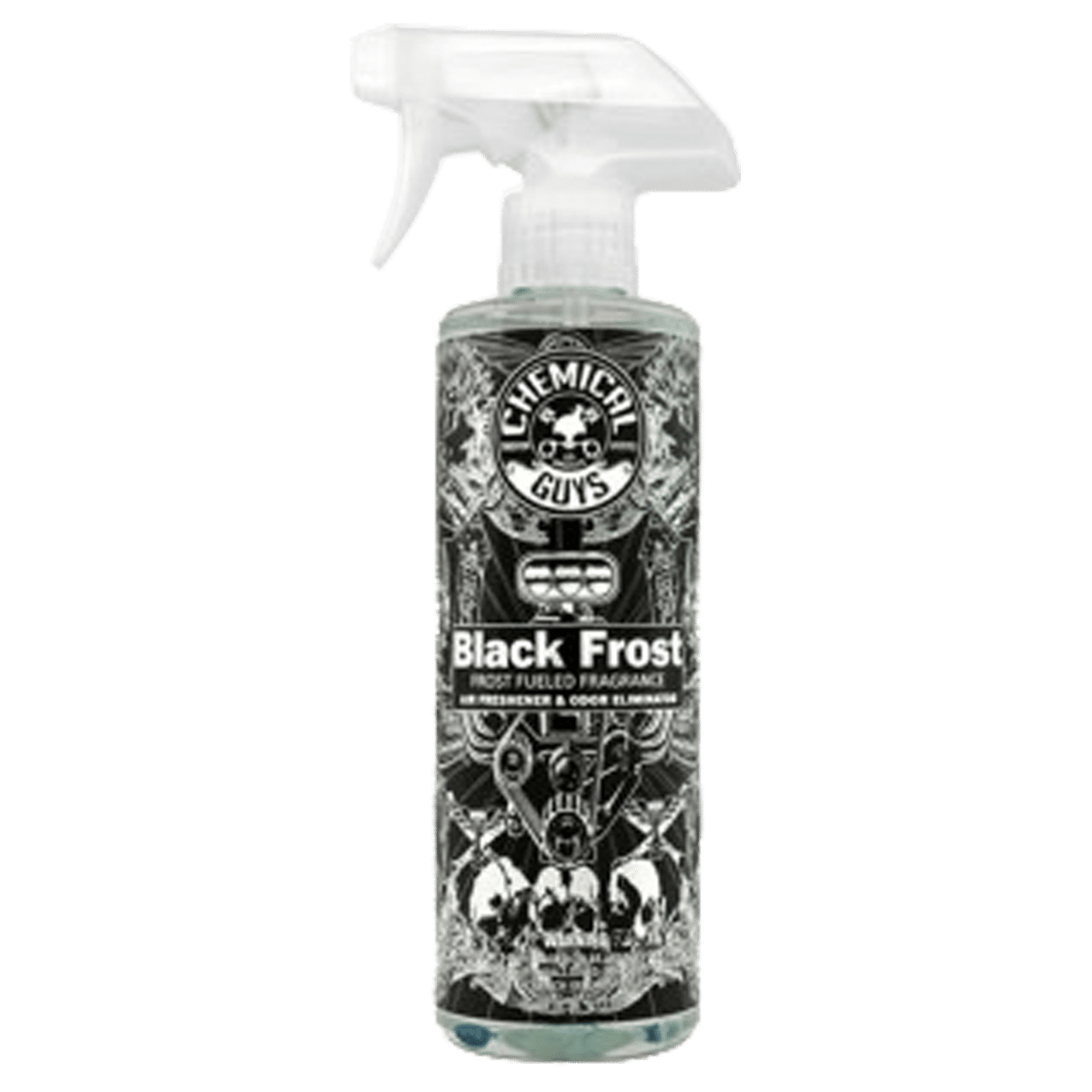 CHEMICAL GUYS Black Frost Scent 473ml Odświeżacz Powietrza o Uwodzicielskim Zapachu i Piżmowej Nucie Spray