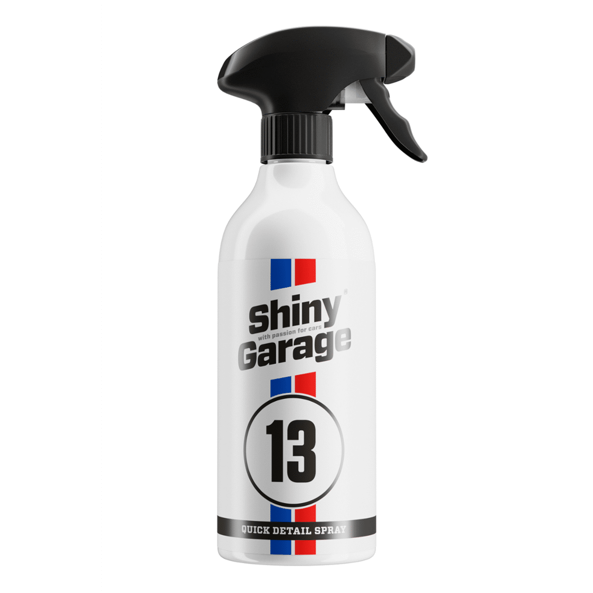 SHINY GARAGE Quick Detail Spray 500ml+A Preparat QD na Bazie Wody i Polimerów do Lakieru
