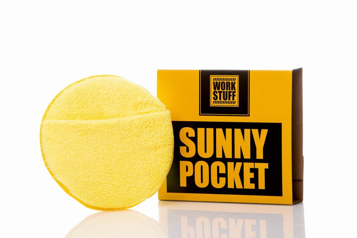 WORK STUFF Sunny Pocket Microfiber Applicator Żółty
