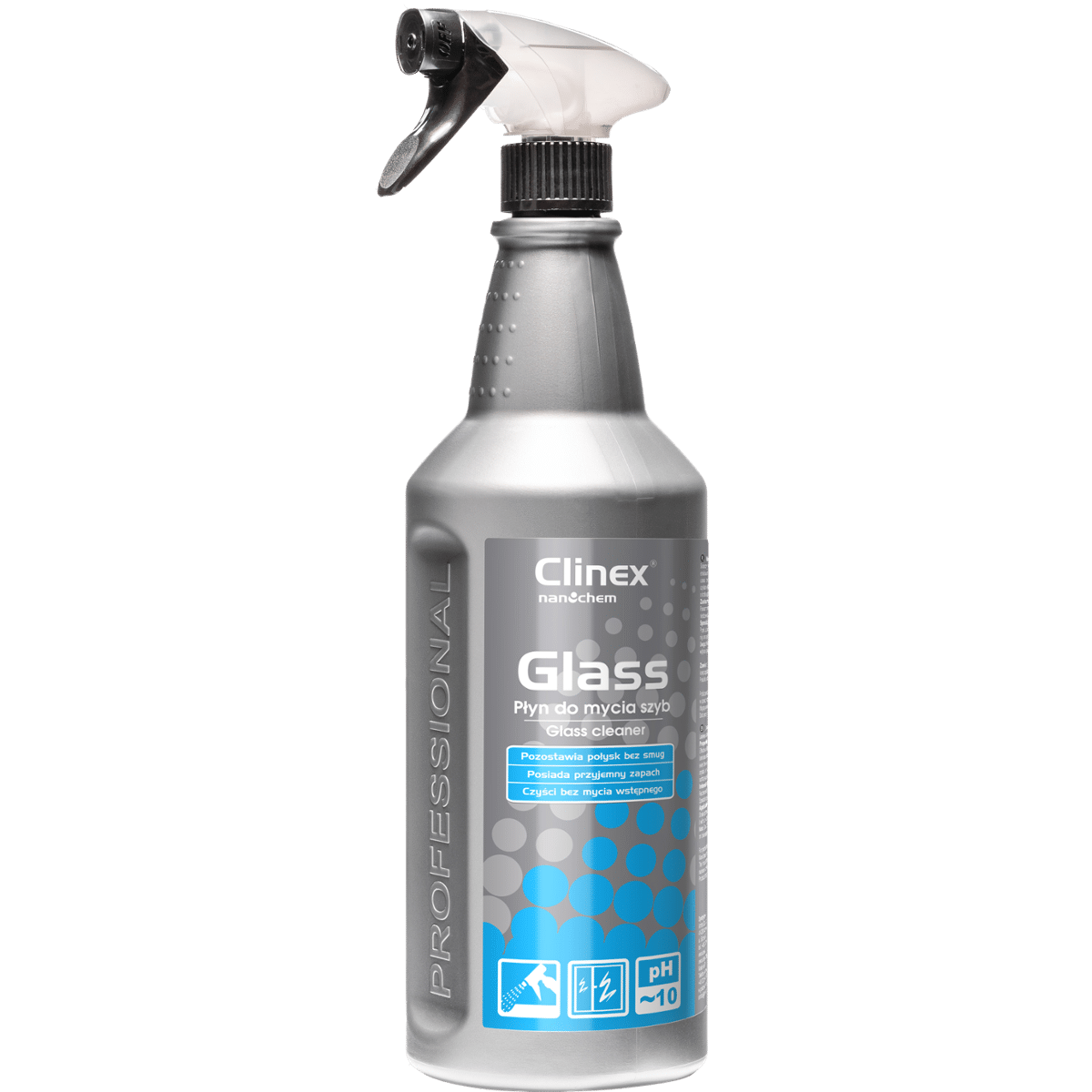 CLINEX Glass 1l Płyn do Mycia Szyb Kryształów Luster