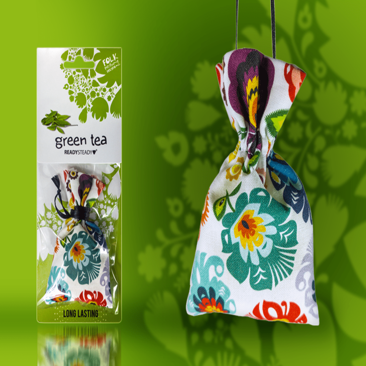 READYSTEADY Folk Perfume Fresh Bag Green Tea Woreczek Zapachowy
