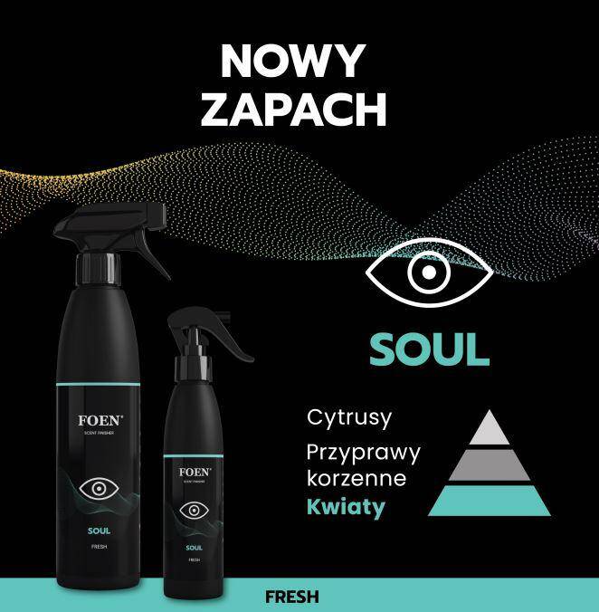 FOEN Soul 500ml Profesjonalne Perfumy do Wnętrz