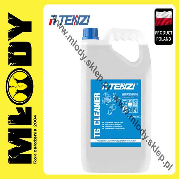 TENZI TG Cleaner TAR&GLUE 5l Preparat do Usuwania Śladów po Naklejkach Gumie Smole