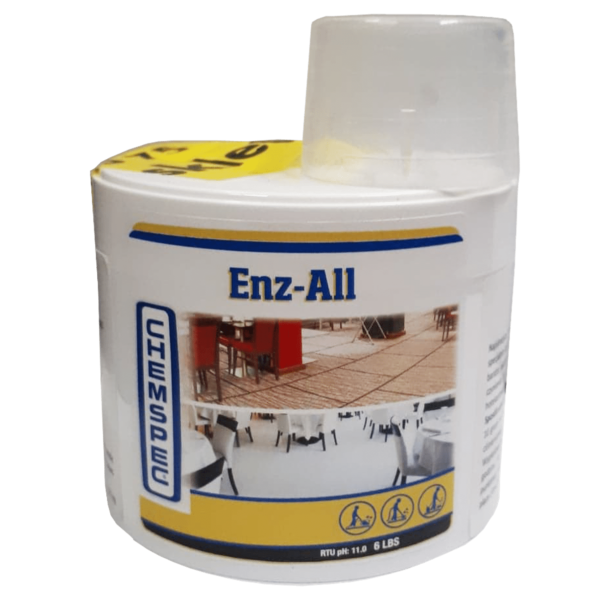 CHEMSPEC Enz-All 250g Enzymatyczny Pre-Spray do Usuwania Zabrudzeń Białkowych