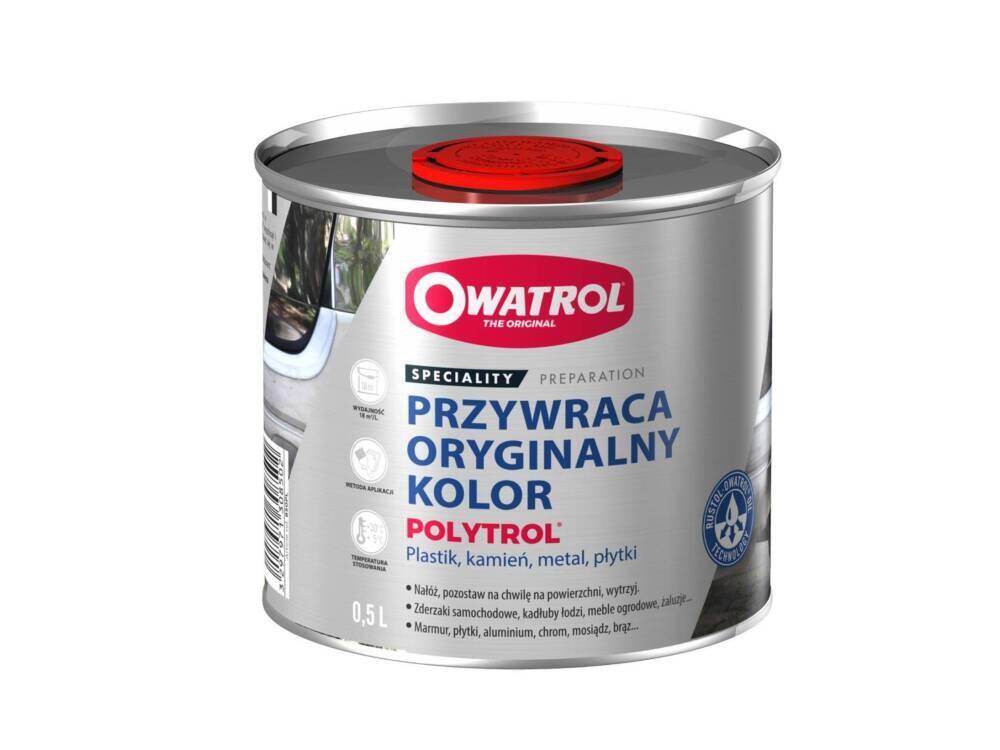 OWATROL Polytrol 200ml Restaurator Koloru do Plastiku Metalu Kamienia
