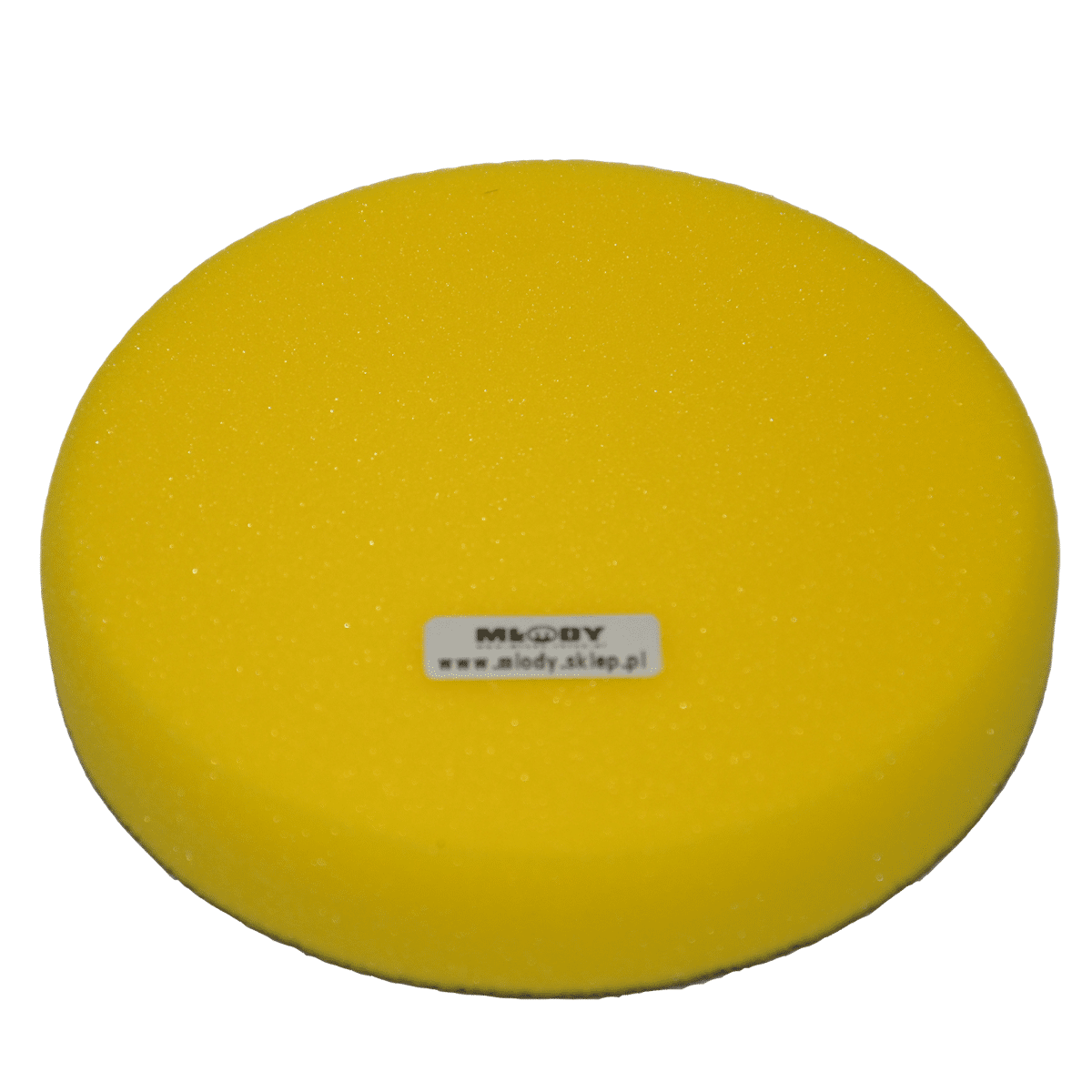 NAT Gąbka Polerska Gładka 150x25mm Żółta na Rzep