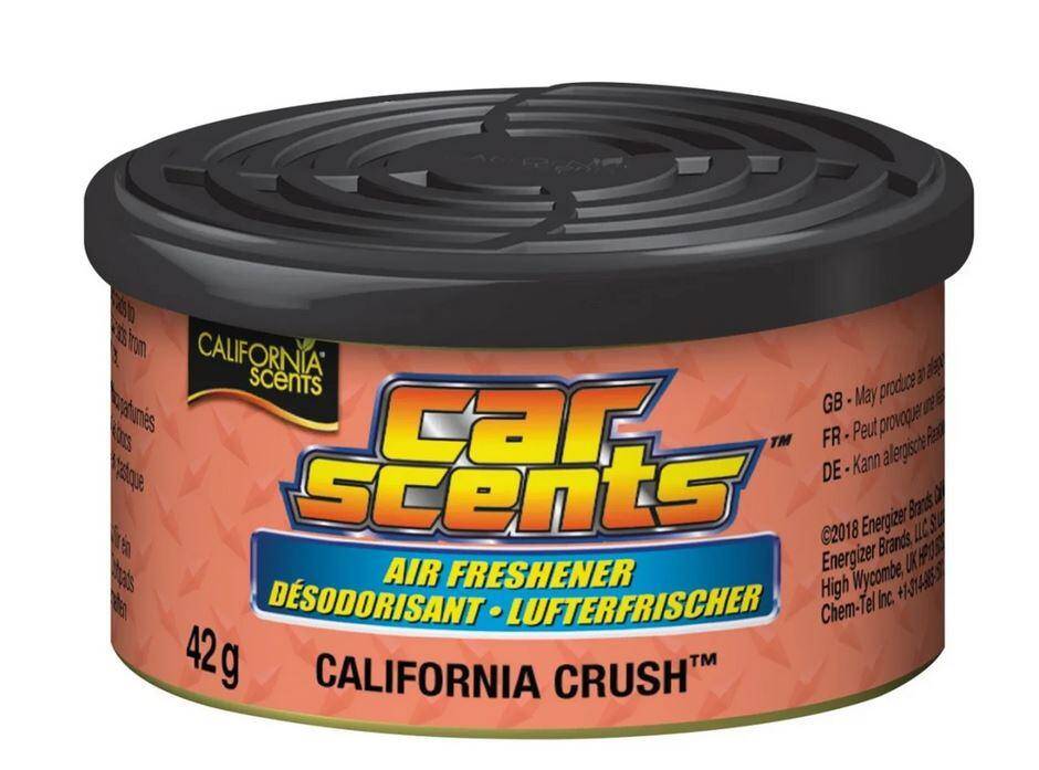 CALIFORNIA SCENTS Car Scent California Crush 42g Odświeżacz Powietrza Zapach Świeżych Owoców