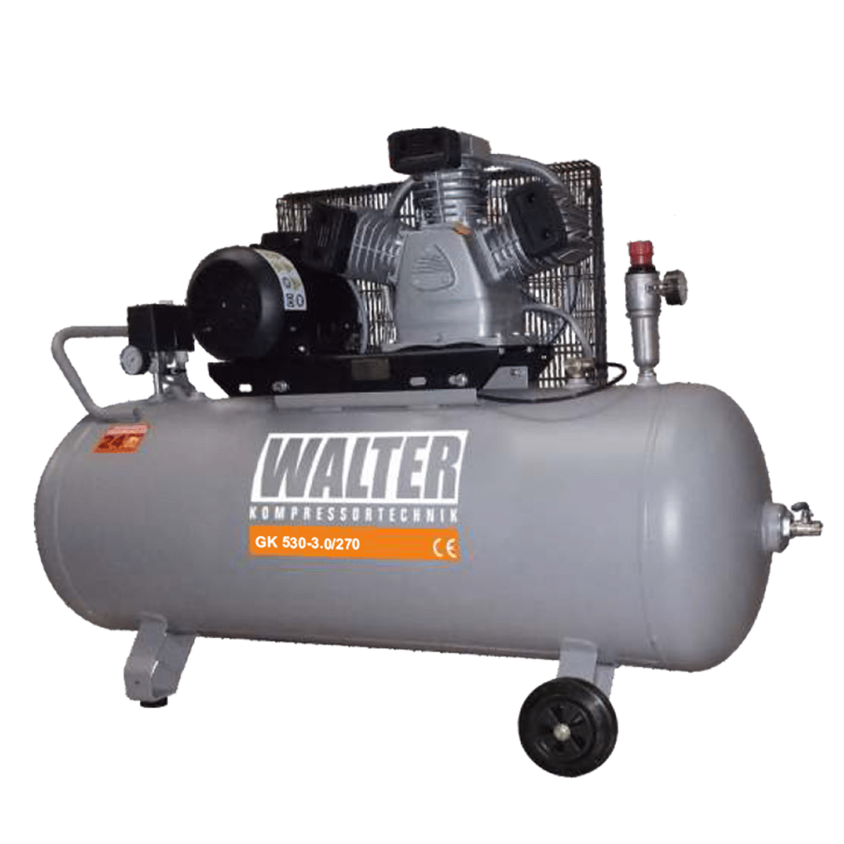WALTER GK 530-3,0/270 Sprężarka Tłokowa Żeliwna pod Napięcie 400V