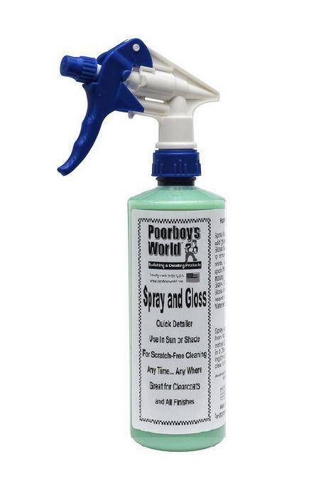 POORBOY'S WORLD Spray and Gloss 473ml Quick Detailer