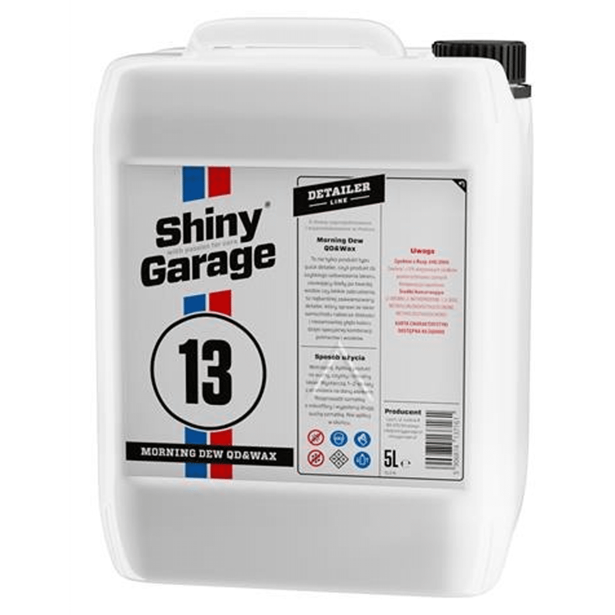 SHINY GARAGE Morning Dew Detailer 5l Quick Detailer z Woskiem