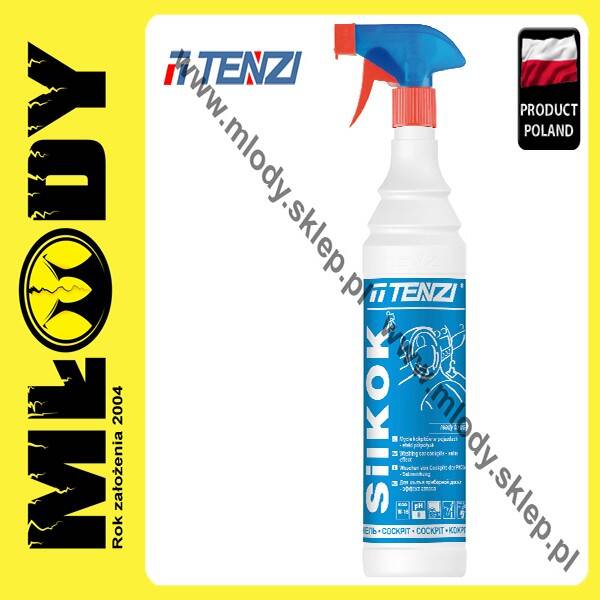TENZI Silkok GT 0,6l Preparat do Mycia i Pielęgnacji Kokpitów Samochodowych Spray
