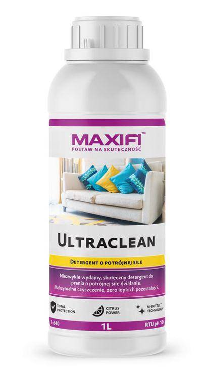 MAXIFI Ultraclean 1l Detergent do Prania Dywanów Wykładzin i Tapicerek