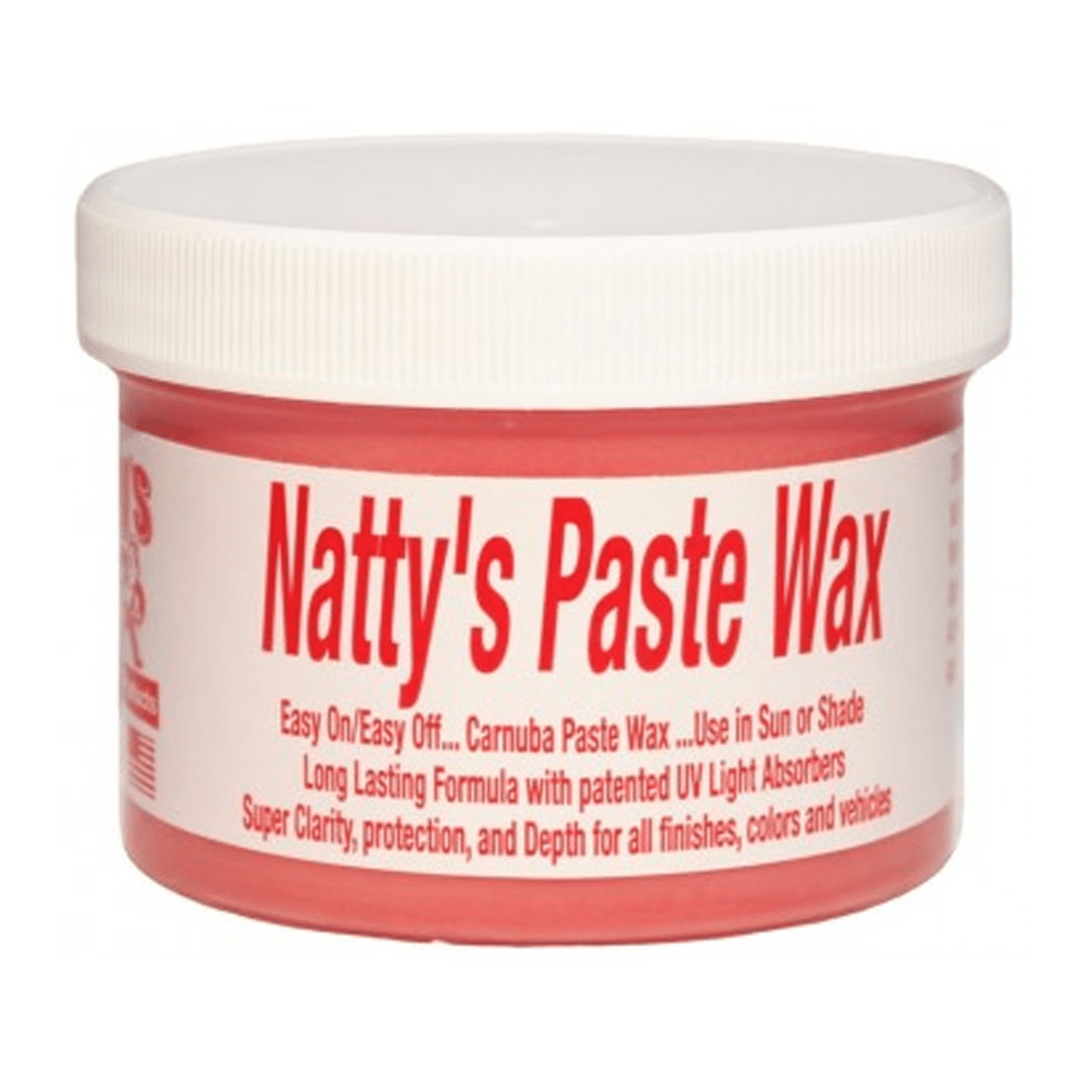 POORBOY'S WORLD Natty's Paste Wax Red 235g Uniwersalny Wosk do Lakieru