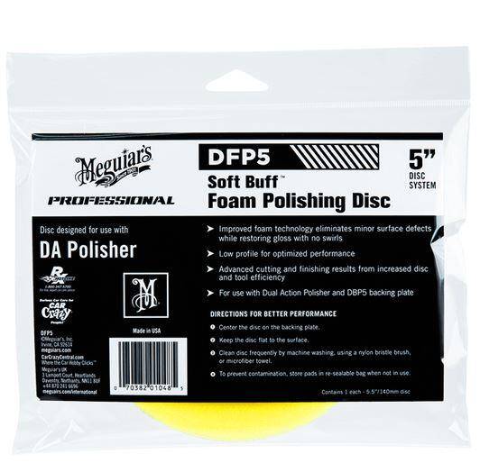 Meguiars Dual Action Foam Polishing Disc Gąbka Polerska Polerująca 15cm